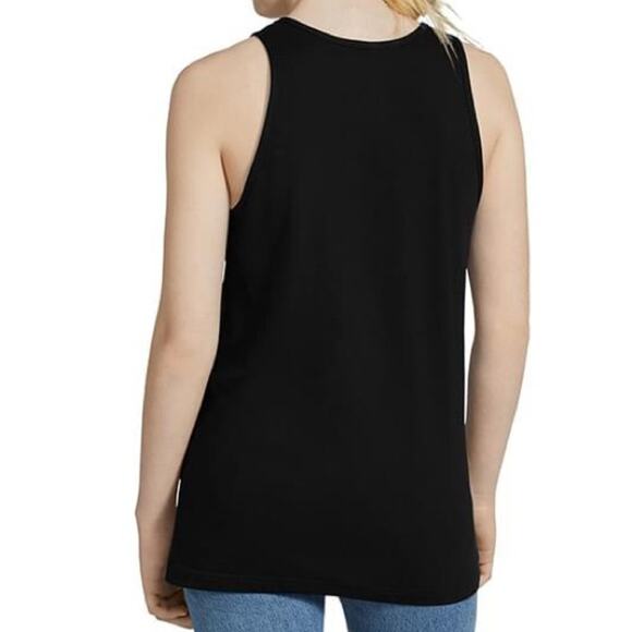 AMERICAN APPAREL Black Crew Neck Basic Unisex Muscle Tank Top Sleeveless Shirt M - Picture 4 of 8
